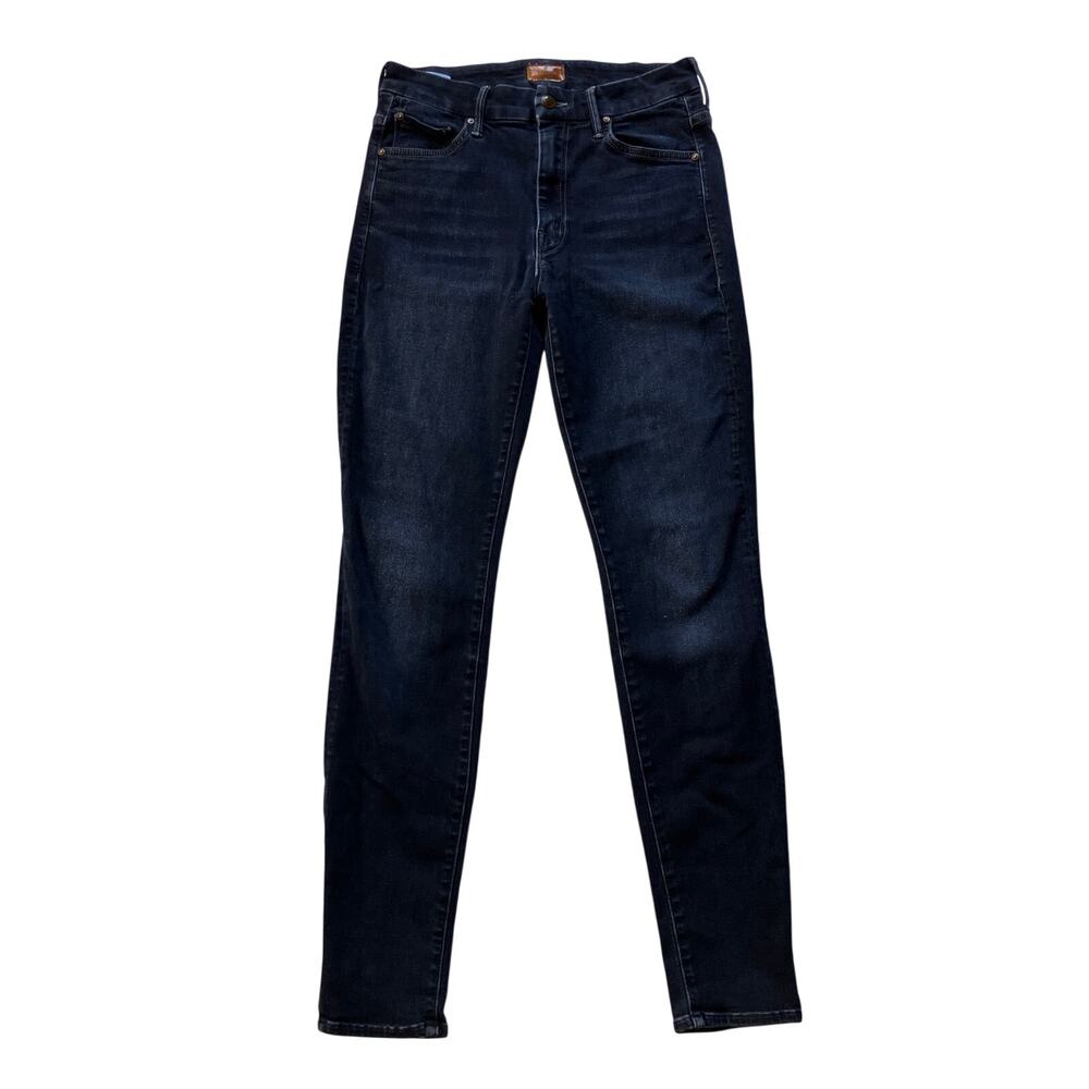 Mother High Waisted Looker Jeans Size 27 Dark Wash Skinny